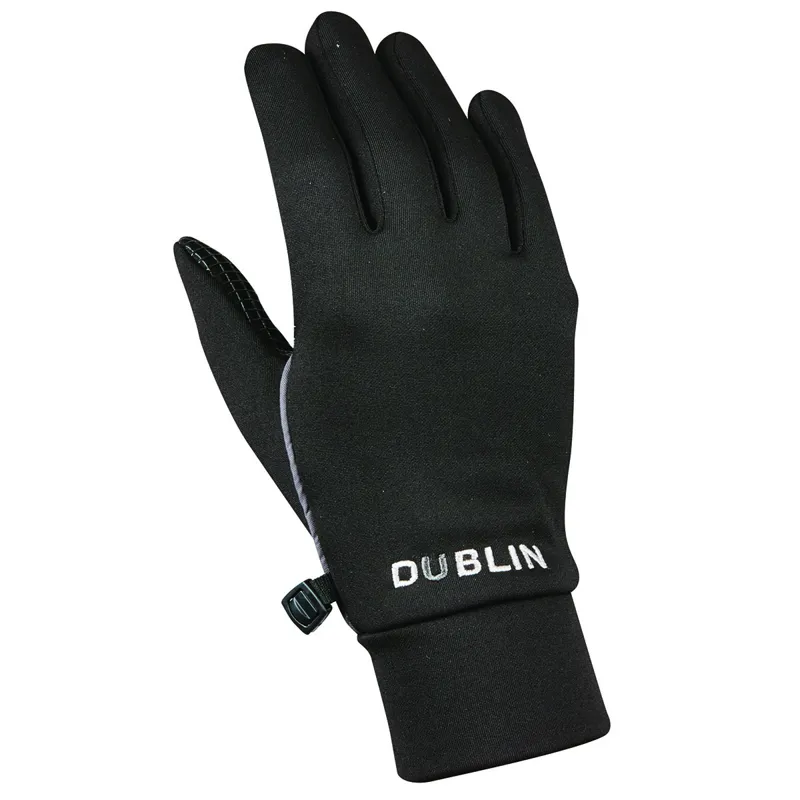 Dublin Thermal Adults Riding Gloves - Black